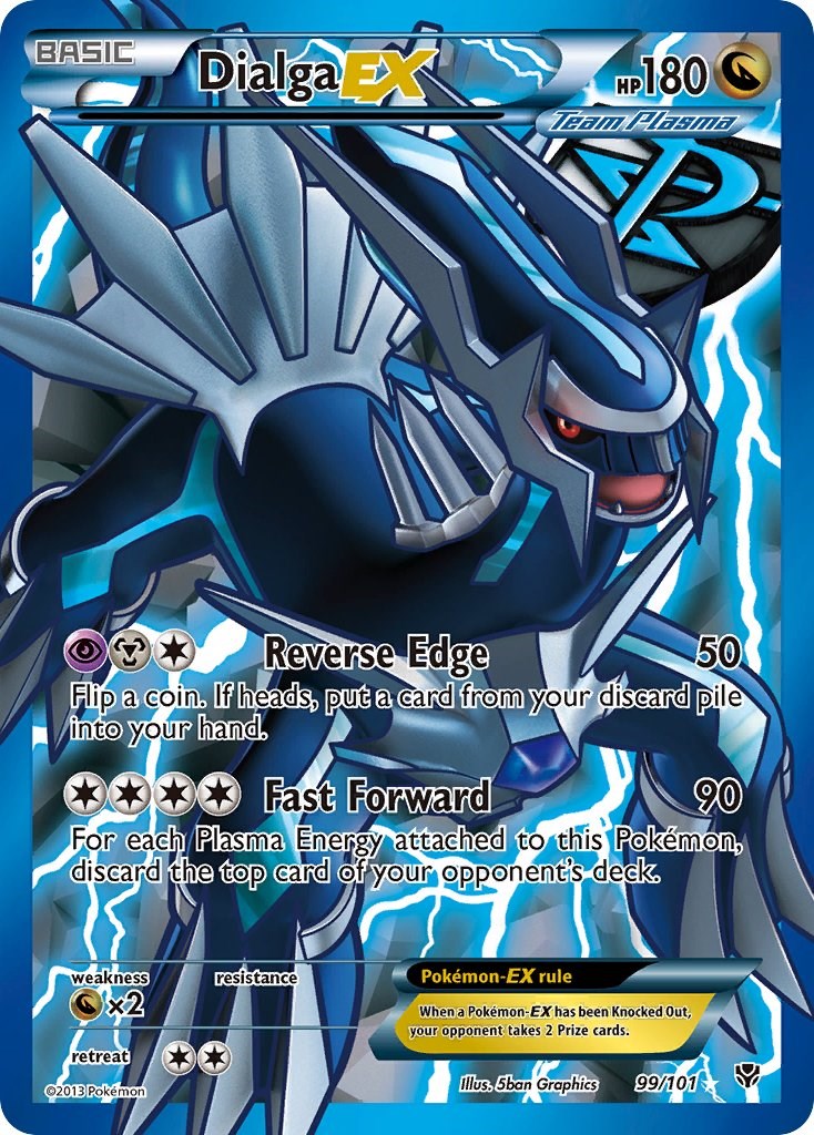 Dialga EX (Team Plasma) (99 Full Art) [PLB - 99/101]