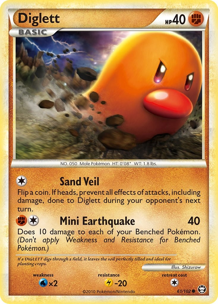 Diglett [TM - 61/102]