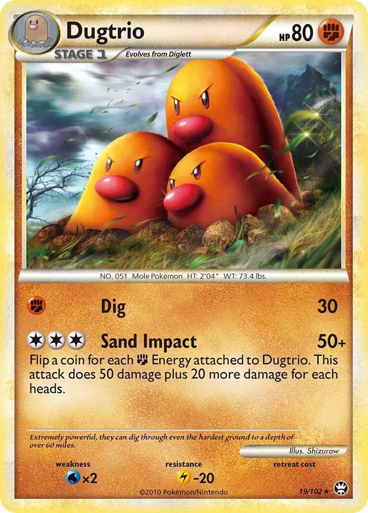 Dugtrio [TM - 19/102]