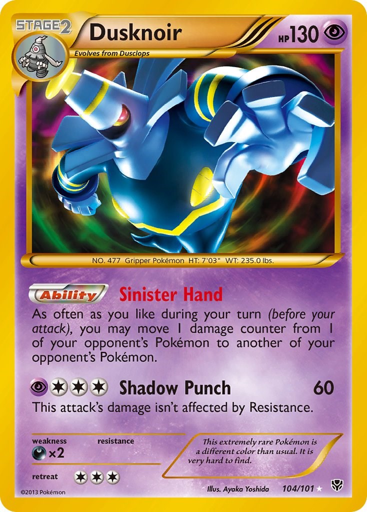 Dusknoir (104 Secret Rare) [PLB - 104/101]