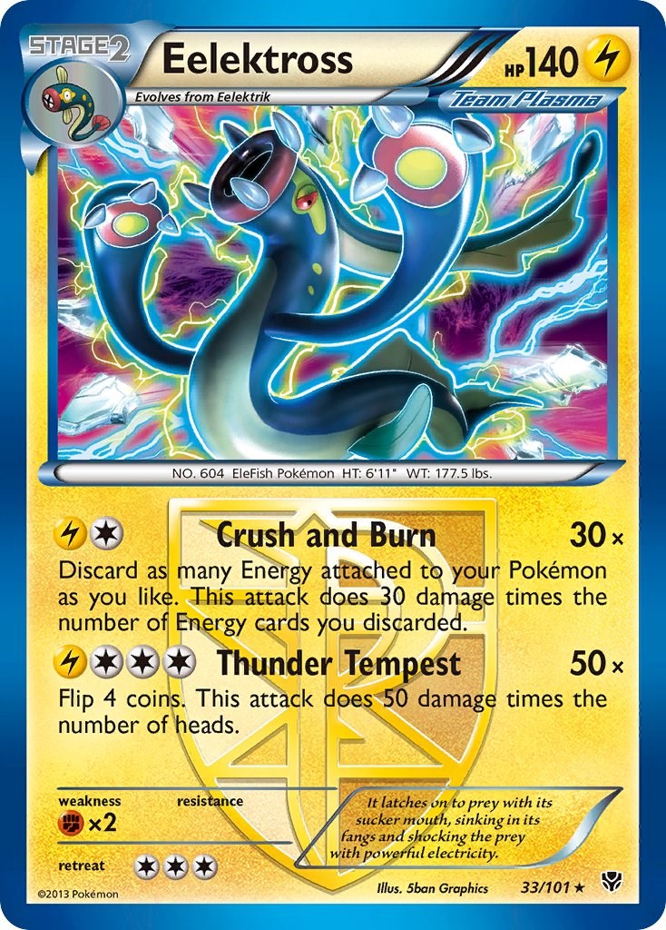 Eelektross (Team Plasma) [PLB - 33/101]