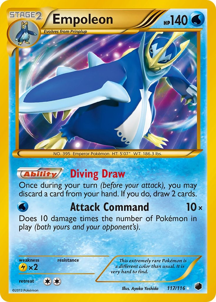Empoleon (117 Secret Rare) [PLF - 117/116]