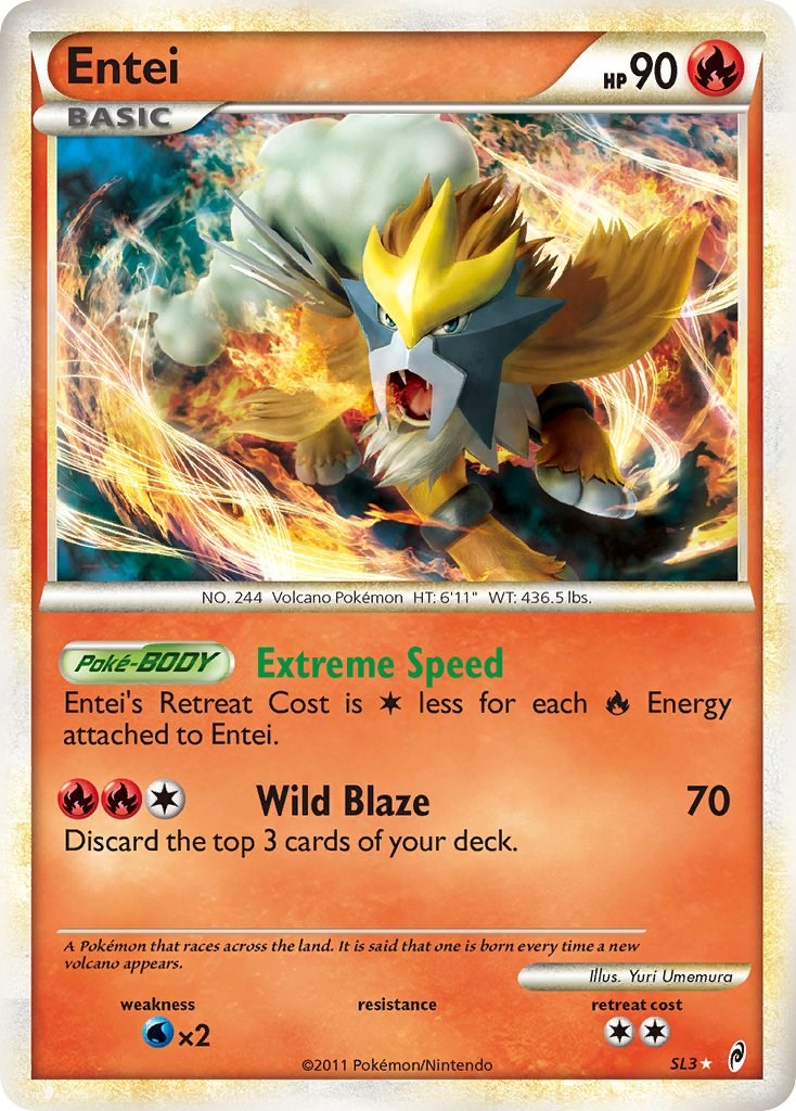 Entei (Shiny) [CL - SL3]