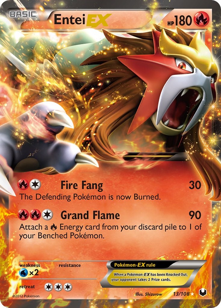Entei EX [DEX - 13/108]