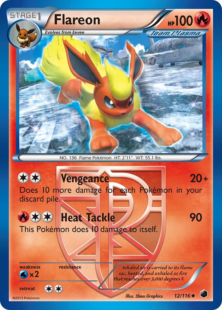 Flareon (Team Plasma) [PLF - 12/116]