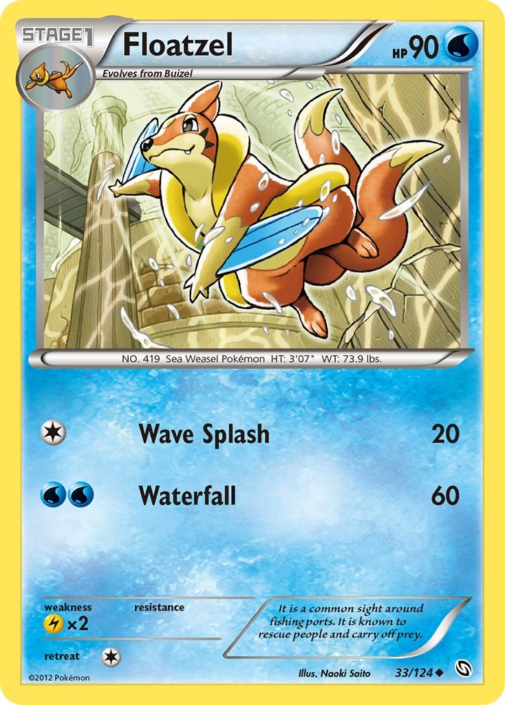 Floatzel [DRX - 33/124]