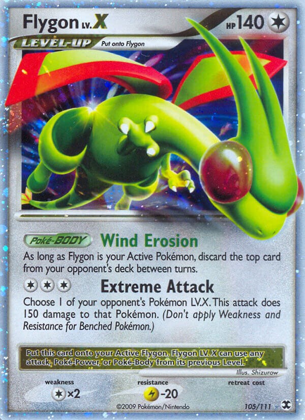 Flygon Lv.X [RR - 105/111]
