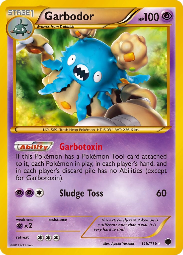 Garbodor (119 Secret Rare) [PLF - 119/116]