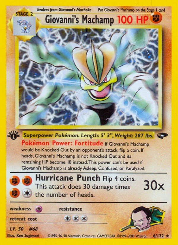 Giovanni's Machamp [G2 - 006/132]