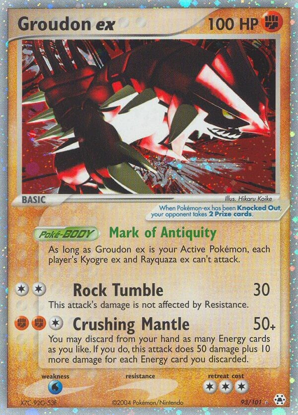 Groudon ex [HL - 93/101]