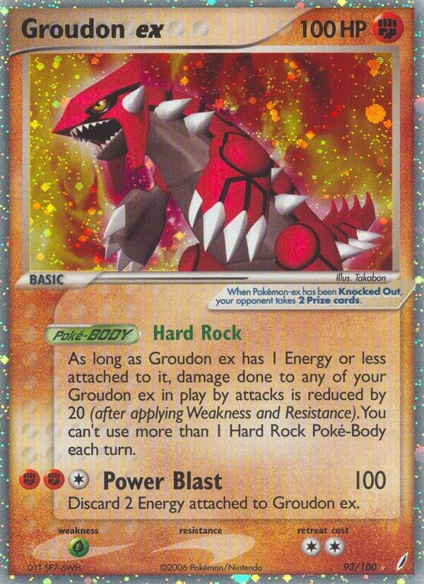 Groudon ex [CG - 93/100]