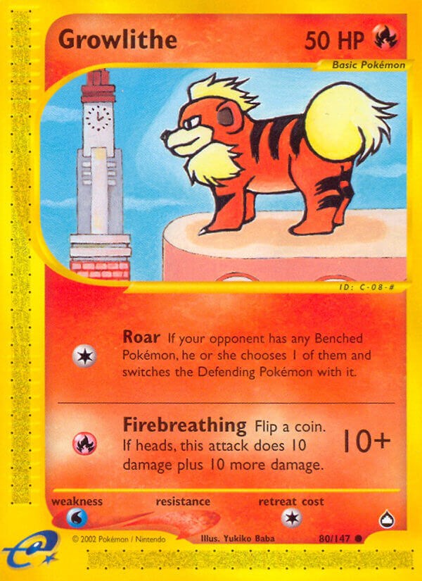 Growlithe (80) [AQ - 080/147]