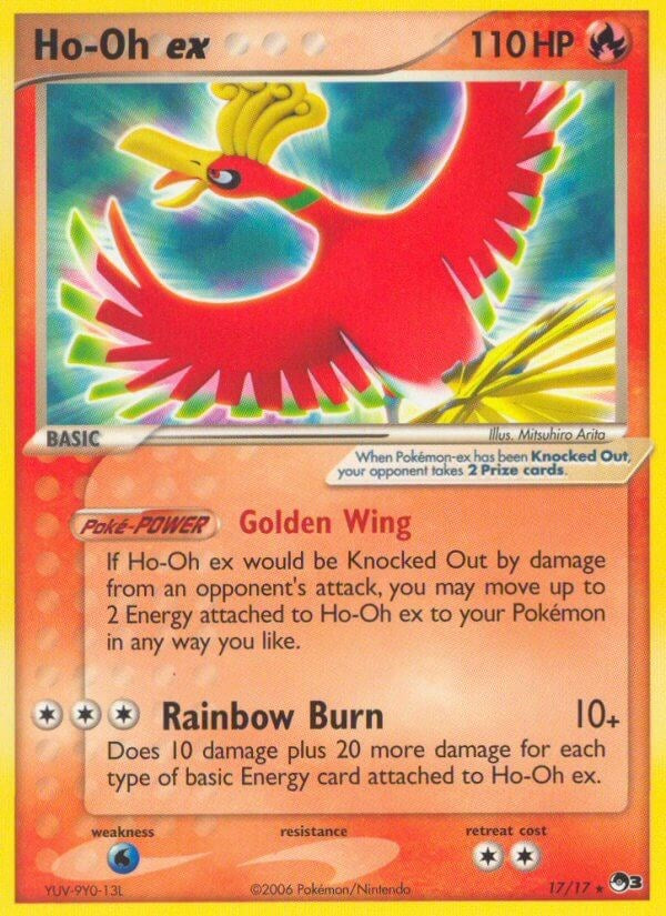 Ho-Oh ex (Non-Holo) [POP - 017/017]