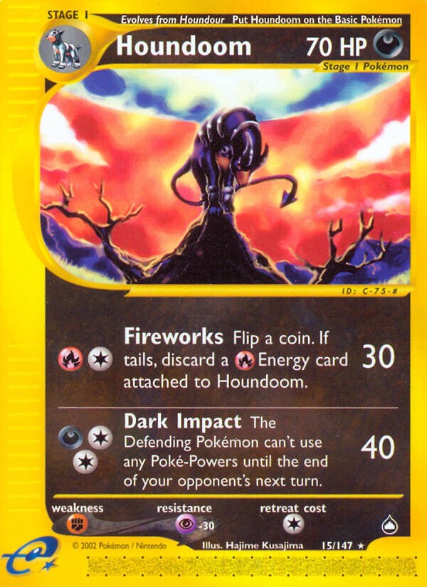 Houndoom (15) [AQ - 015/147]