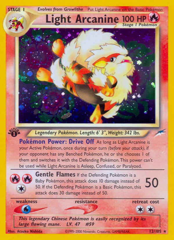 Light Arcanine [N4 - 012/105]