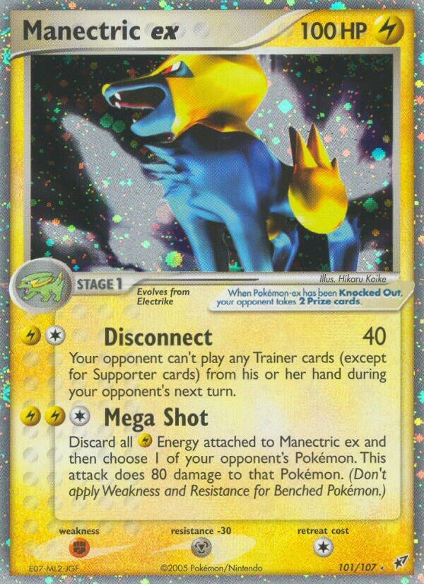 Manectric ex [DX - 101/107]