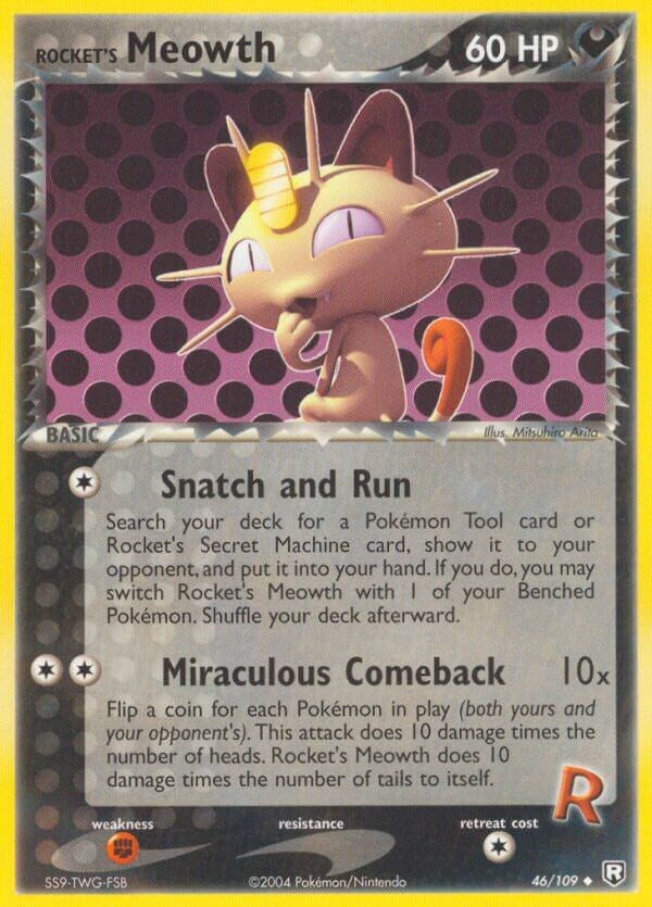 Rocket's Meowth [RR - 46/109]