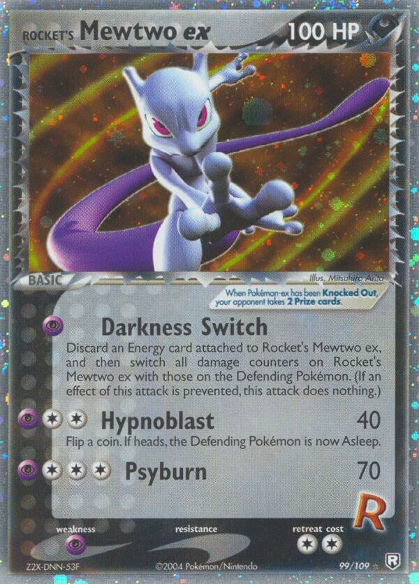 Rocket's Mewtwo ex [RR - 99/109]