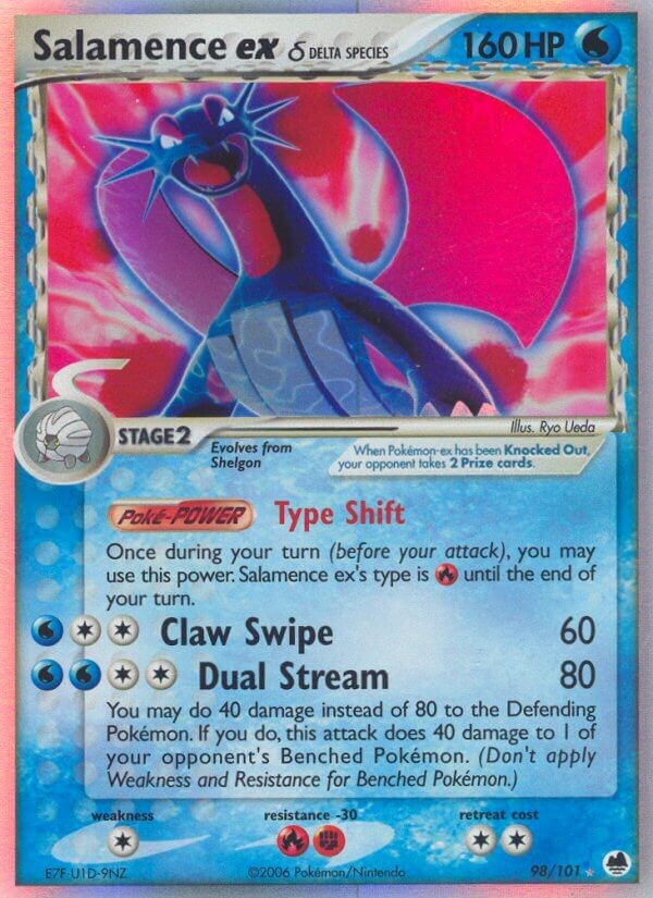 Salamence ex (Delta Species) [DF - 98/101]