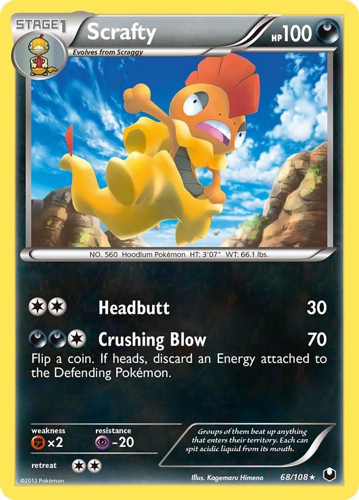 Scrafty [DEX - 68/108]