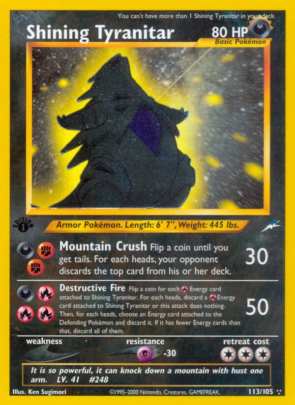 Shining Tyranitar [N4 - 113/105]