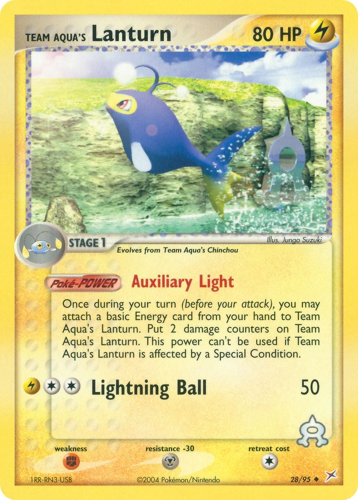 Team Aqua's Lanturn [MA - 28/95]