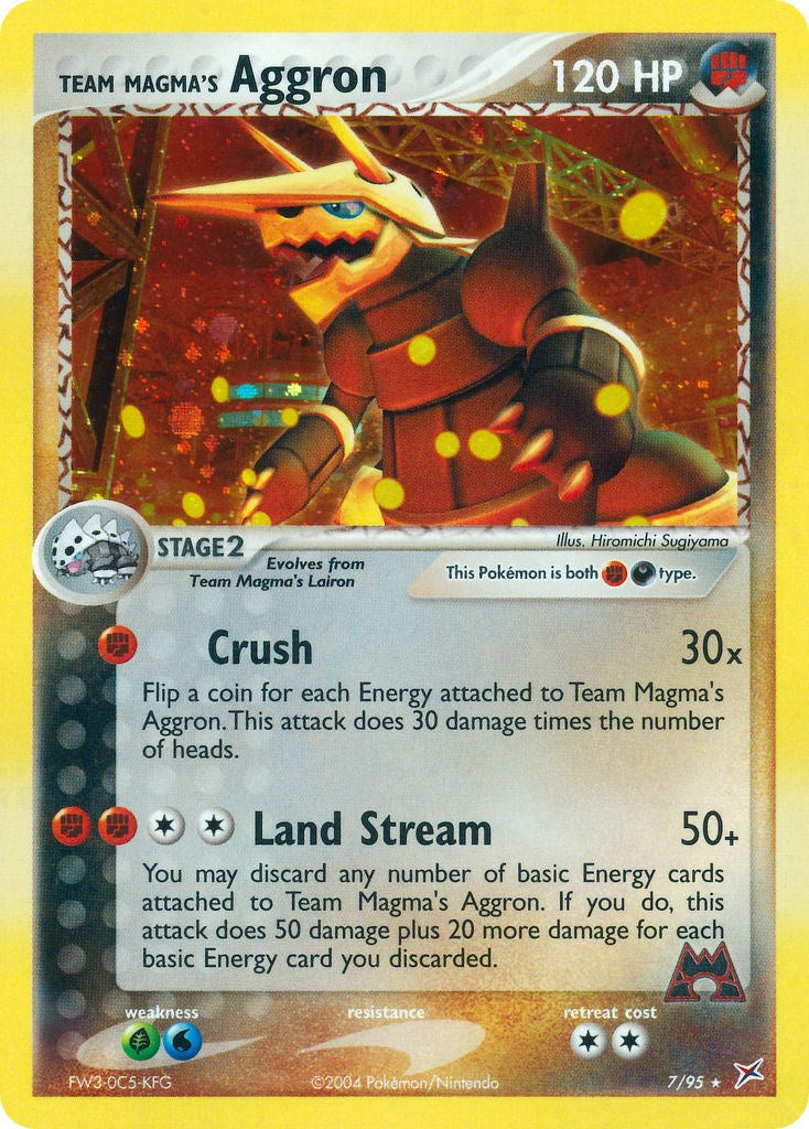 Team Magma's Aggron [MA - 7/95]
