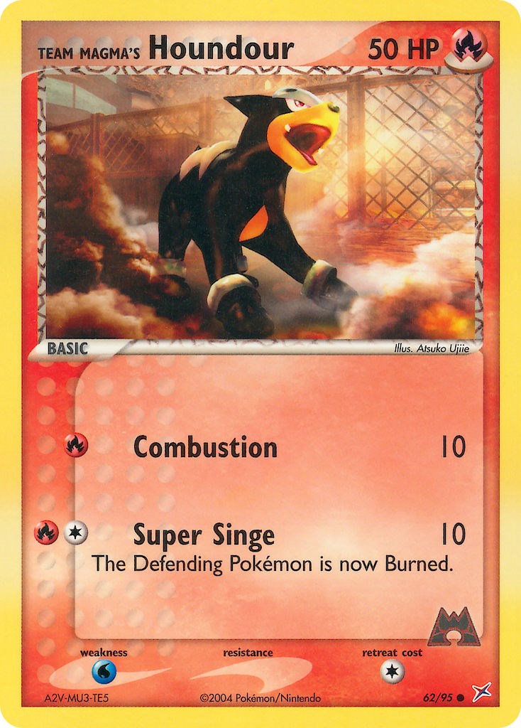 Team Magma's Houndour - 62/95 [MA - 62/95]