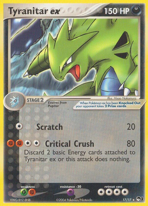 Tyranitar ex (Holo) [POP - 017/017]