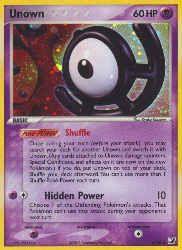 Unown (U) [UF - U/28]