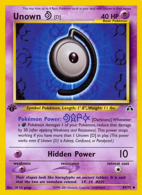 Unown [D] [N2 - 47/75]