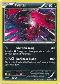 Yveltal - 78/146 (Cracked Ice Holo) [PR - 078/146]