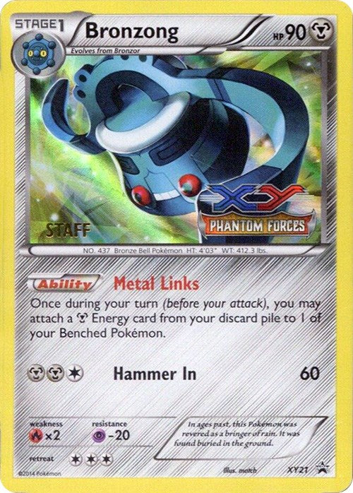 Bronzong - XY21 (Prerelease) [Staff] [PR - XY21]